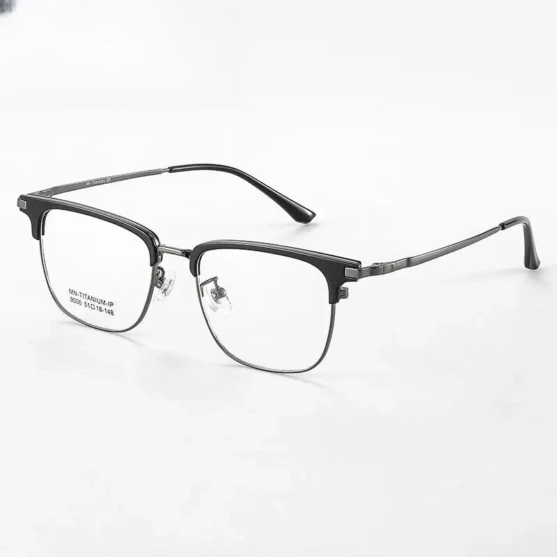Unisex Polygon Full Rim Acetate Prescription Glasses 679007 — view 3 | Rx Spectacle