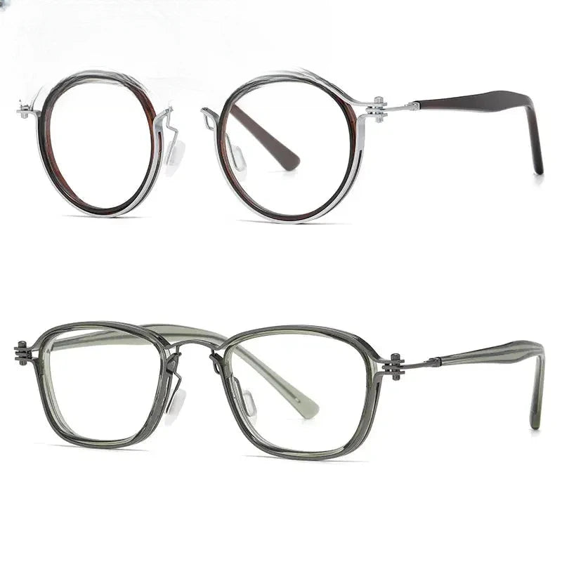 Unisex Square Full Rim TR90 Prescription Glasses 2202-03 — view 1 | Rx Spectacle
