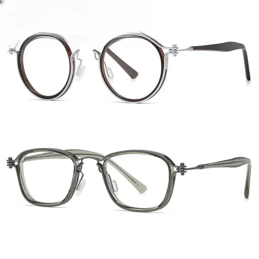 Unisex Square Full Rim TR90 Prescription Glasses 2202-03 — view 1 | Rx Spectacle