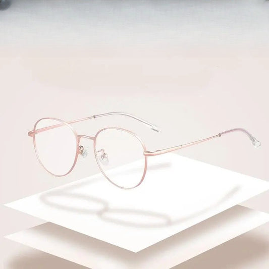 Unisex Round Full Rim Alloy Prescription Glasses 8901 — view 1 | Rx Spectacle
