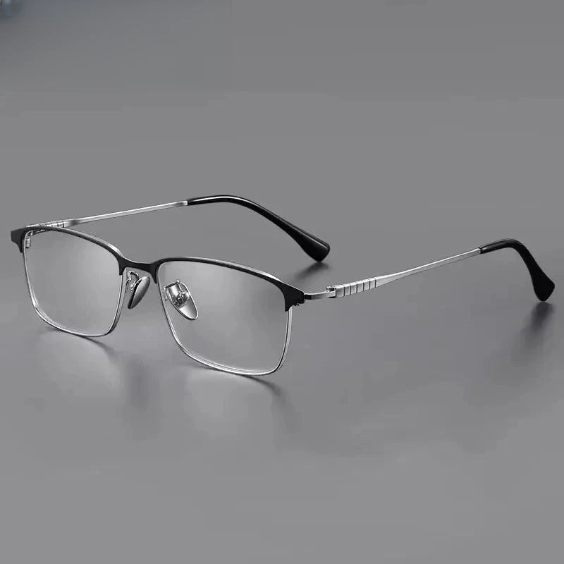 Men's Browline Full Rim Titanium Prescription Glasses 885941 — view 1 | Rx Spectacle