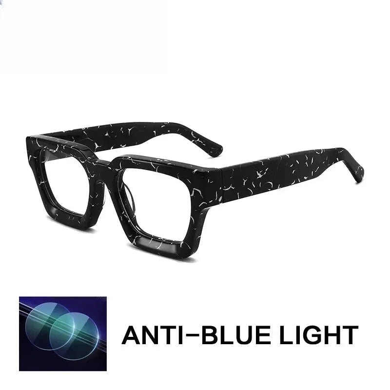 Unisex Browline Full Rim Acetate Reading Glasses G1439 — view 6 | Rx Spectacle
