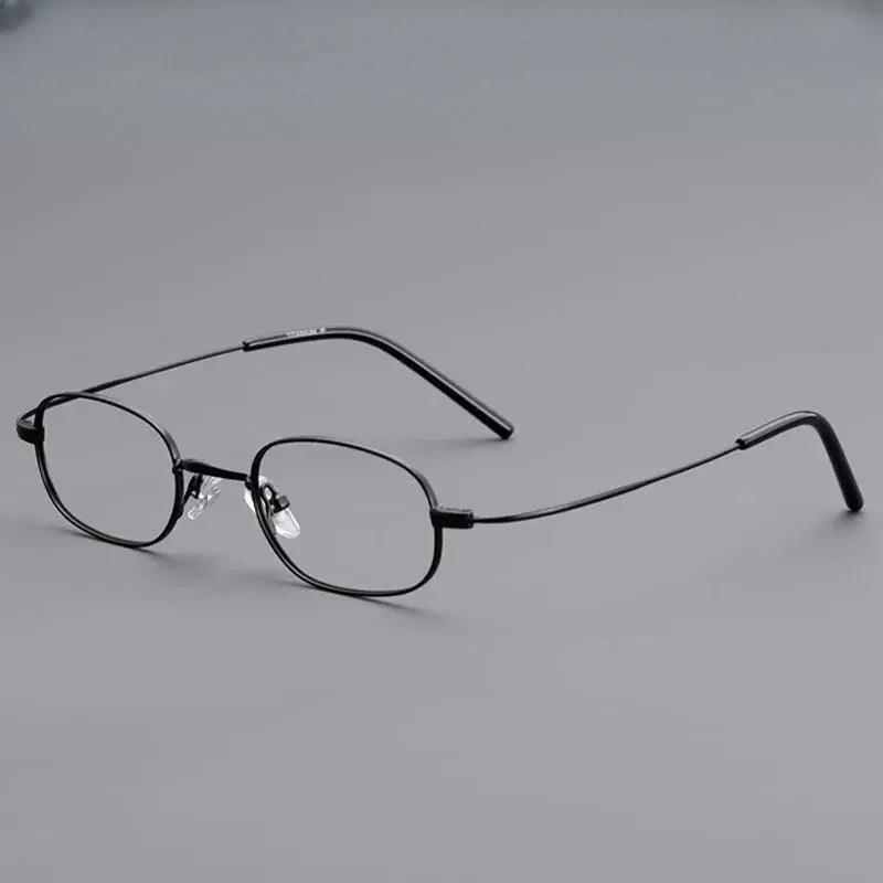 Unisex Oval Full Rim Titanium Prescription Glasses 11026 — view 1 | Rx Spectacle