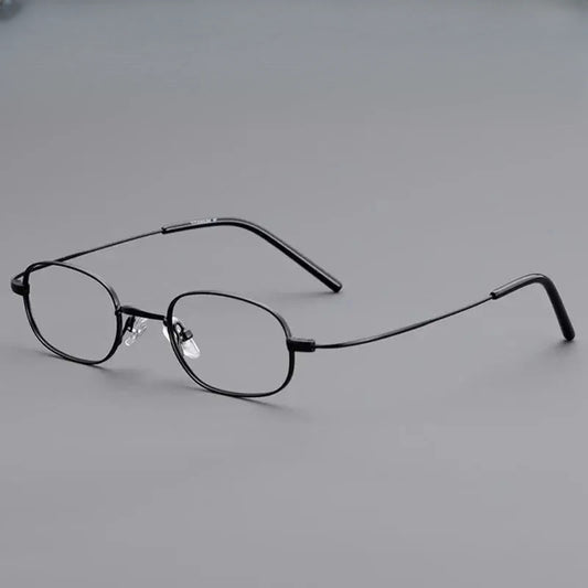 Unisex Oval Full Rim Titanium Prescription Glasses 11026 — view 1 | Rx Spectacle