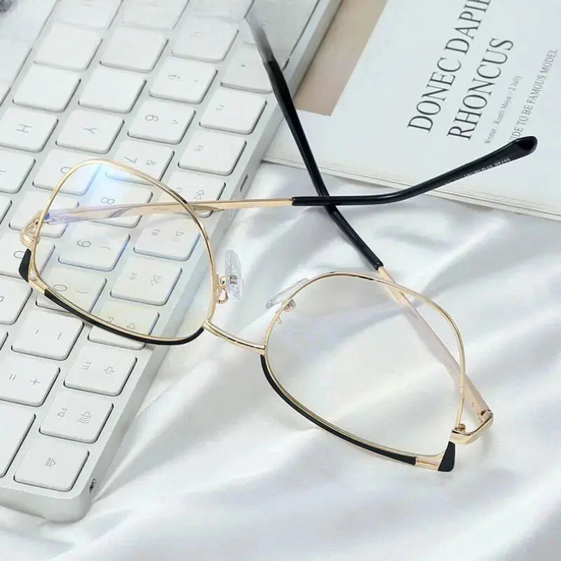 Women's Cat Eye Full Rim TR90 Prescription Glasses 95796 — view 1 | Rx Spectacle