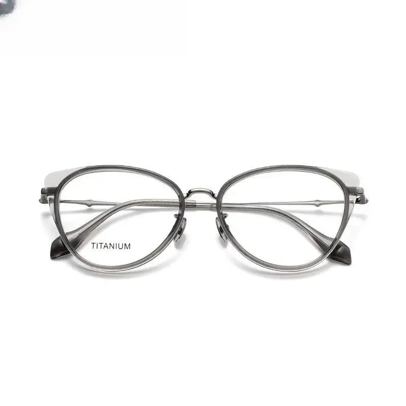 Women's Cat Eye Full Rim Acetate Prescription Glasses 66024 — view 4 | Rx Spectacle