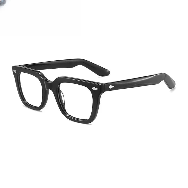 Unisex Browline Full Rim Acetate Prescription Glasses Gxyj1531 — view 3 | Rx Spectacle