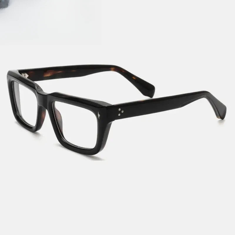 Unisex Square Full Rim Acetate Prescription Glasses Gxyj1200 — view 6 | Rx Spectacle