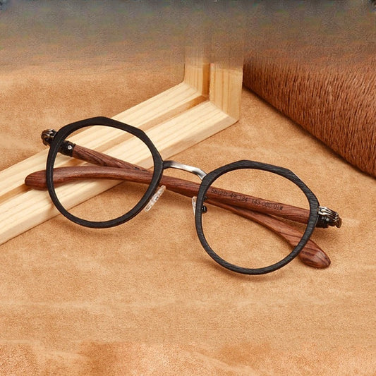 Polygon Full Rim Titanium Prescription Glasses 561200 — view 1 | Rx Spectacle