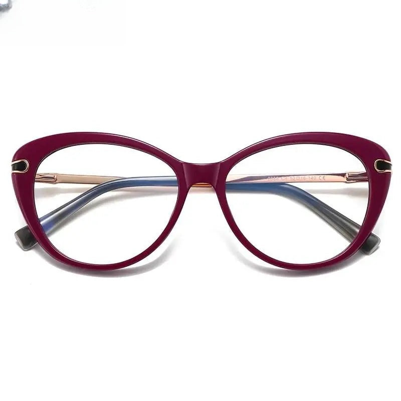 Women's Square Full Rim Acetate Reading Glasses 2088 — view 10 | Rx Spectacle