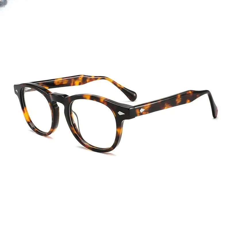 Unisex Square Full Rim Acetate Prescription Glasses Gxyj1575 — view 3 | Rx Spectacle
