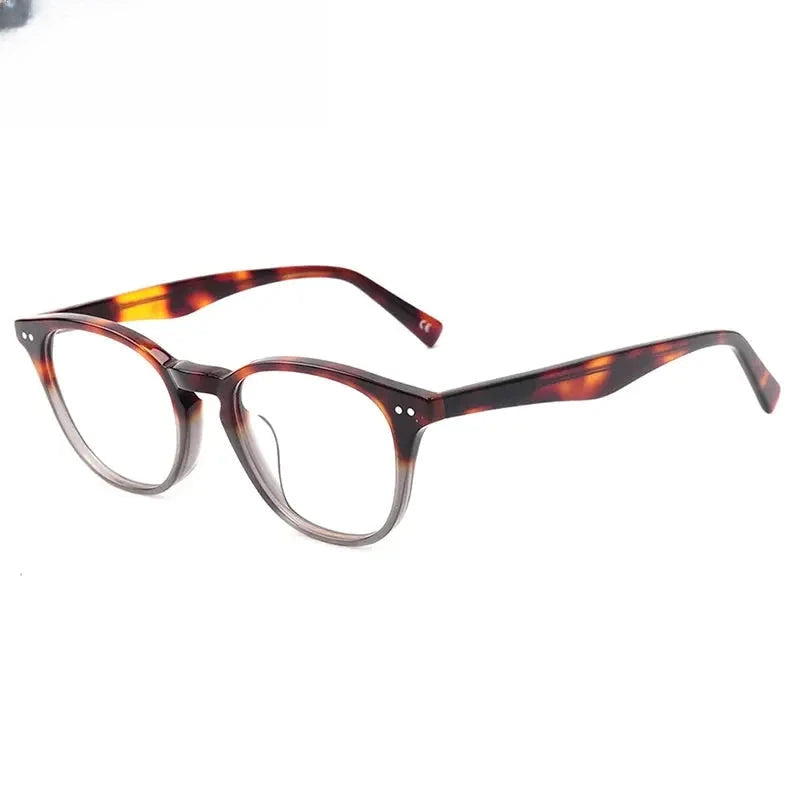 Women's Oval Full Rim Acetate Prescription Glasses 79214 — view 1 | Rx Spectacle