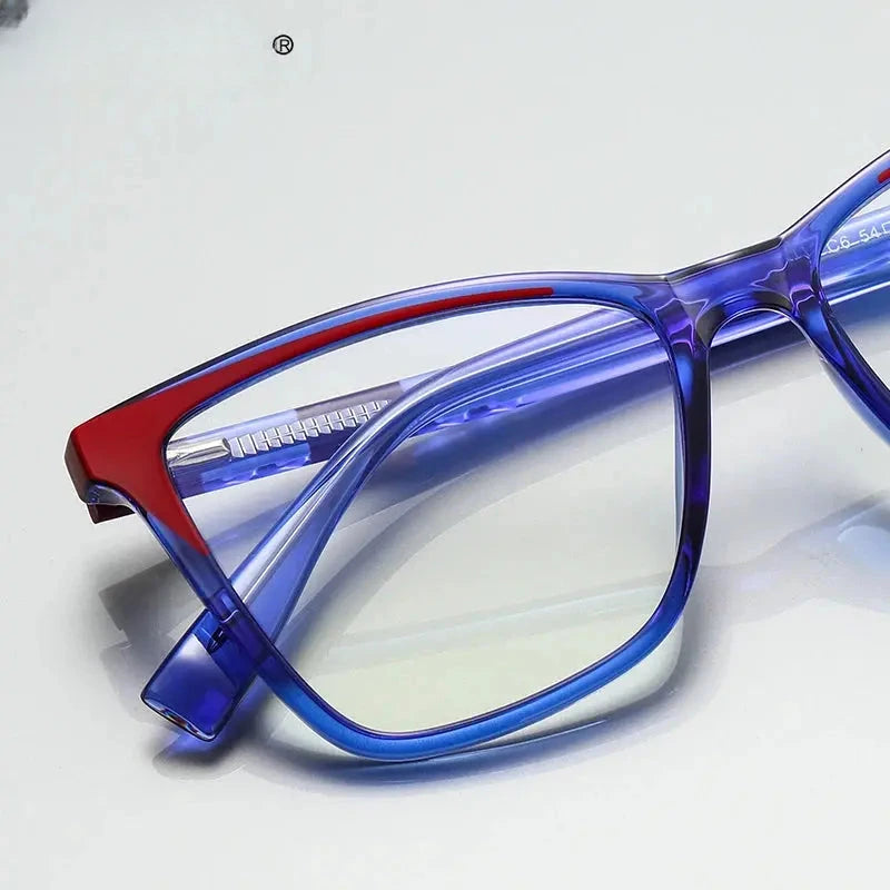Unisex Square Full Rim TR90 Reading Glasses 2116 — view 2 | Rx Spectacle