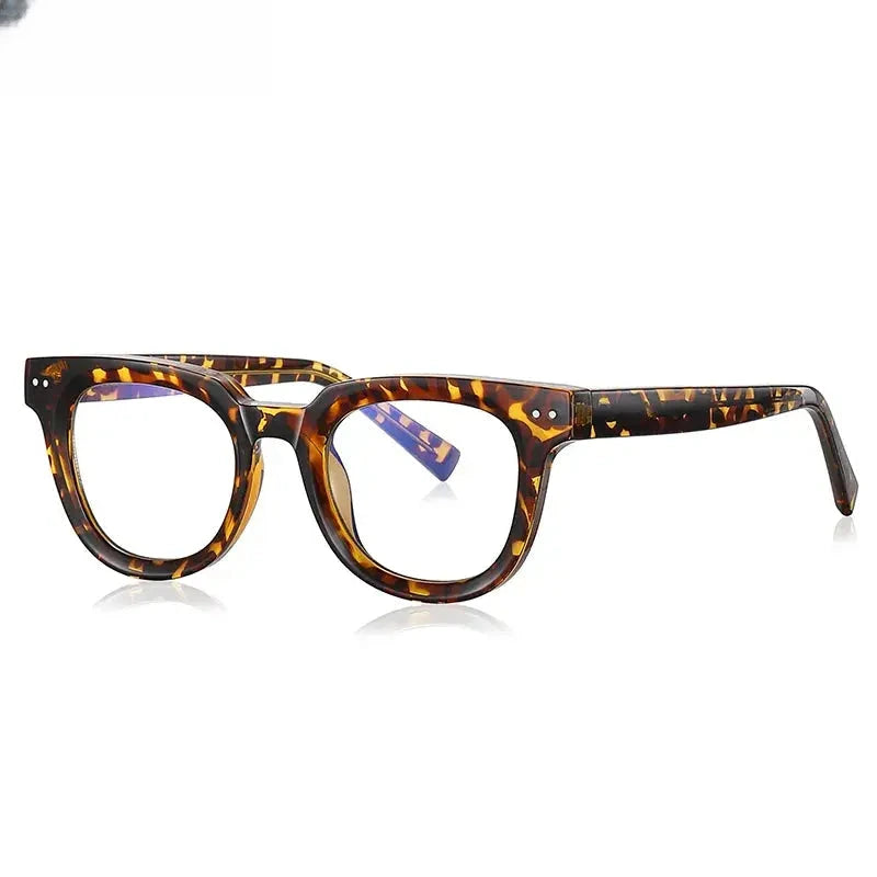 Unisex Square Full Rim Titanium Reading Glasses 2120 — view 9 | Rx Spectacle