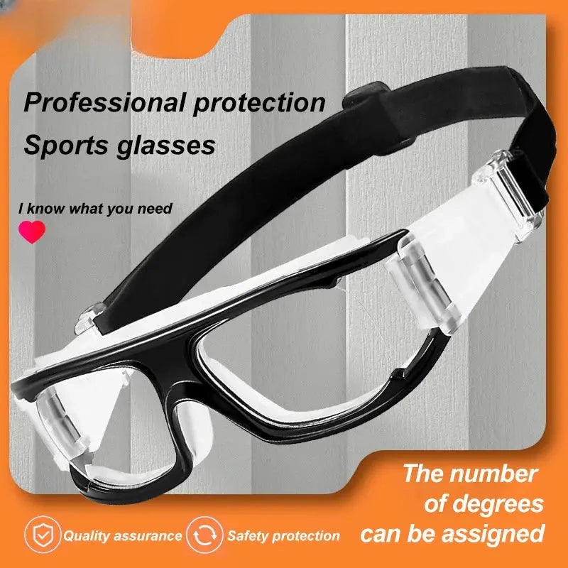 Unisex Square Full Rim TR90 Sports Glasses 1577 — view 2 | Rx Spectacle