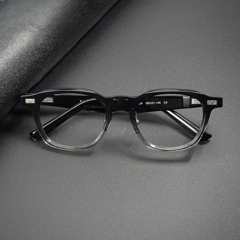 Unisex Oval Full Rim Acetate Prescription Glasses 321023 — view 1 | Rx Spectacle