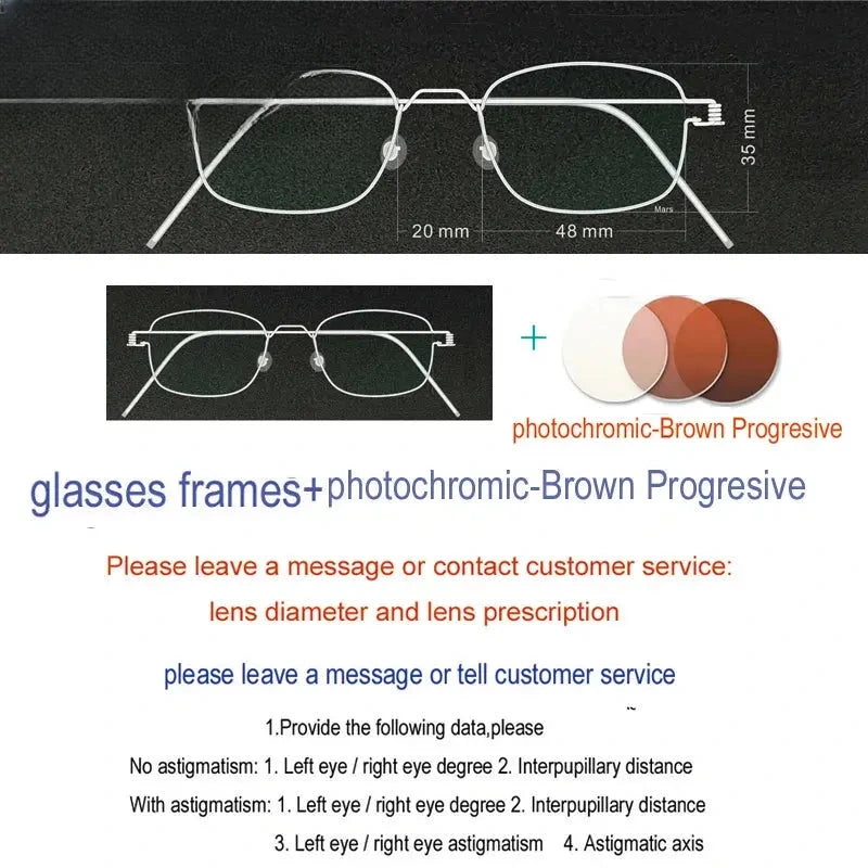 Unisex Oval Full Rim Stainless Steel Screwless Prescription Glasses 61425 — view 31 | Rx Spectacle