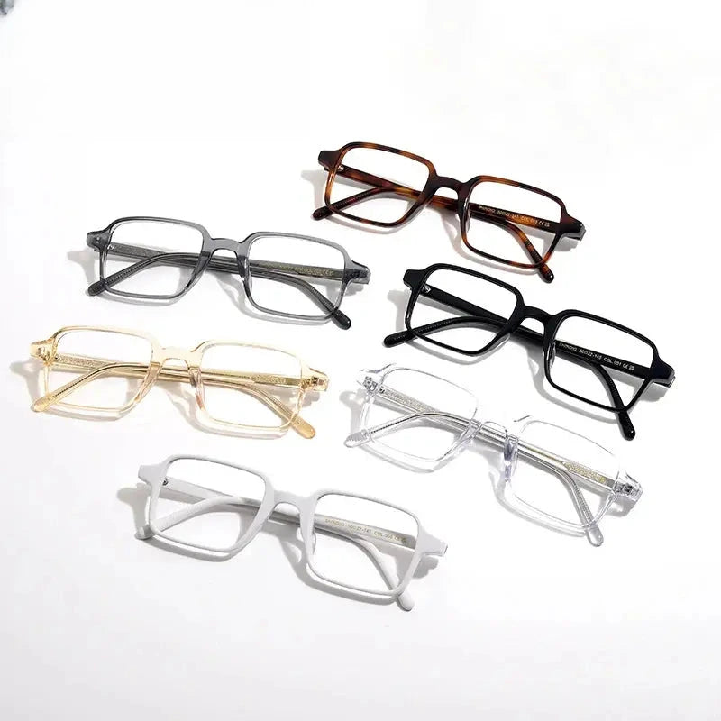 Unisex Square Full Rim Acetate Prescription Glasses Gxyj1514 — view 5 | Rx Spectacle