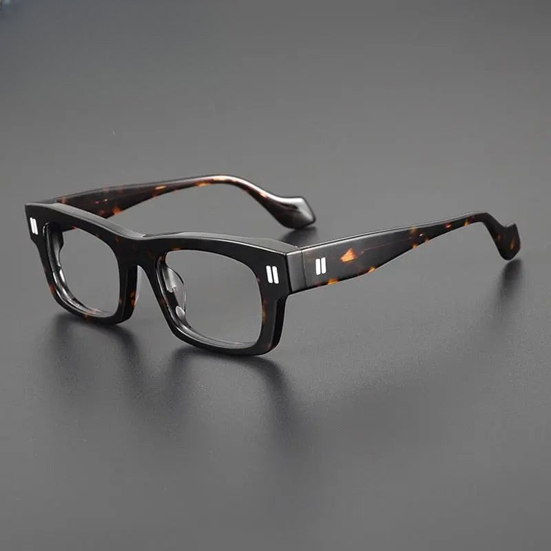 Unisex Square Full Rim Acetate Prescription Glasses Gxyj1087 — view 1 | Rx Spectacle