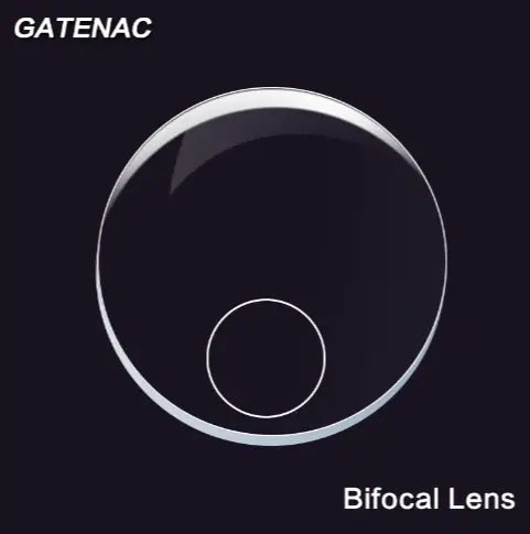 1.56 Index Round Bifocal Clear Lenses — view 1 | Rx Spectacle
