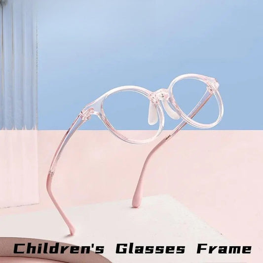Unisex Round Full Rim TR90 Prescription Glasses 2604et — view 1 | Rx Spectacle