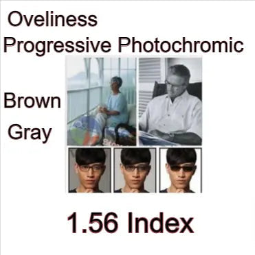 1.56 Index Progressive Photochromic Lenses — view 1 | Rx Spectacle