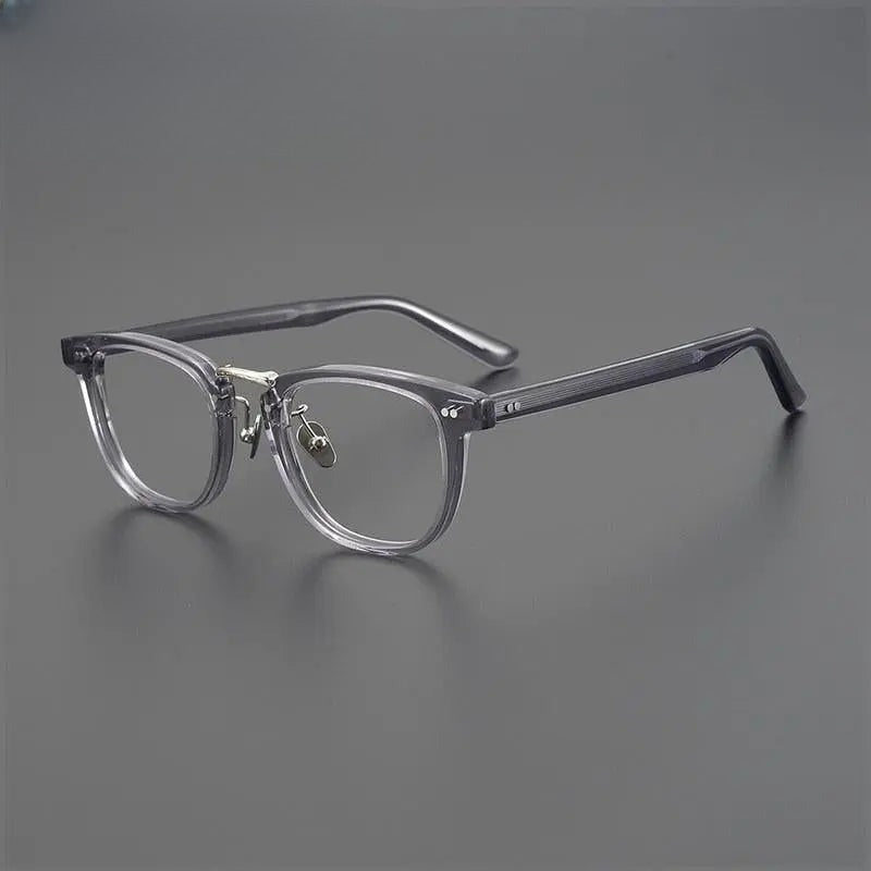 Unisex Square Full Rim Acetate Prescription Glasses Gxyj938 — view 3 | Rx Spectacle