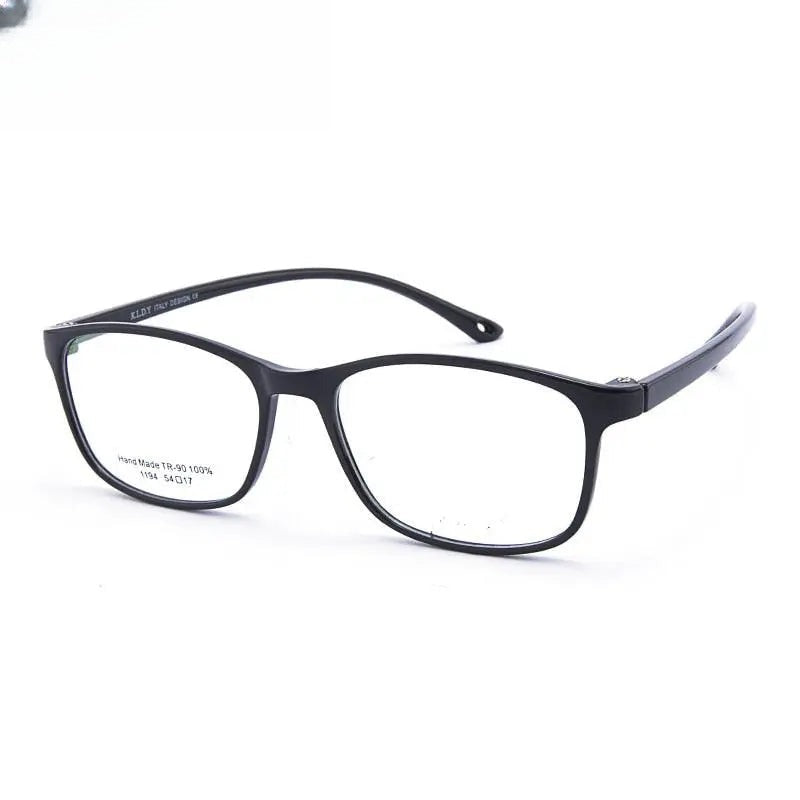 Men's Square Full Rim Titanium Sports Glasses 1194 — view 1 | Rx Spectacle