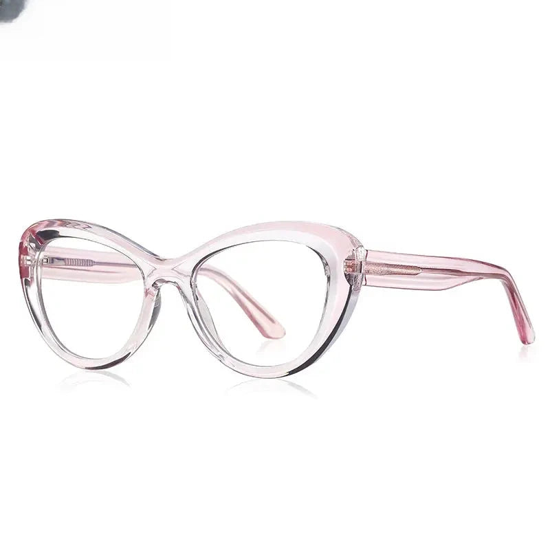 Women's Cat Eye Full Rim TR90 Reading Glasses 2173 — view 7 | Rx Spectacle