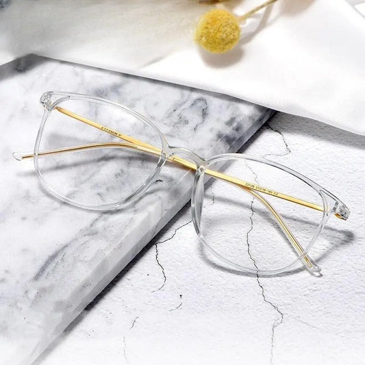 Unisex Full Rim Titanium Prescription Glasses 2212B — view 1 | Rx Spectacle
