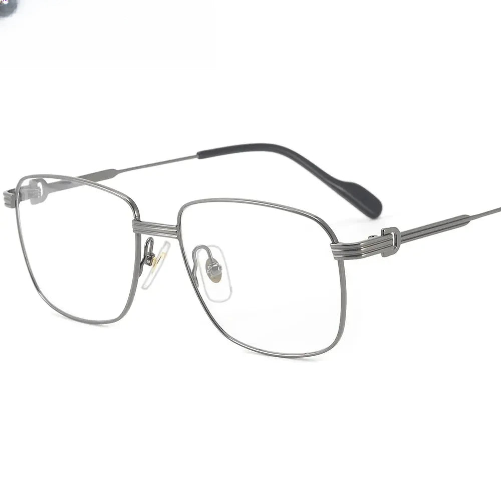 Women's Polygon Full Rim Titanium Prescription Glasses 302940 — view 1 | Rx Spectacle