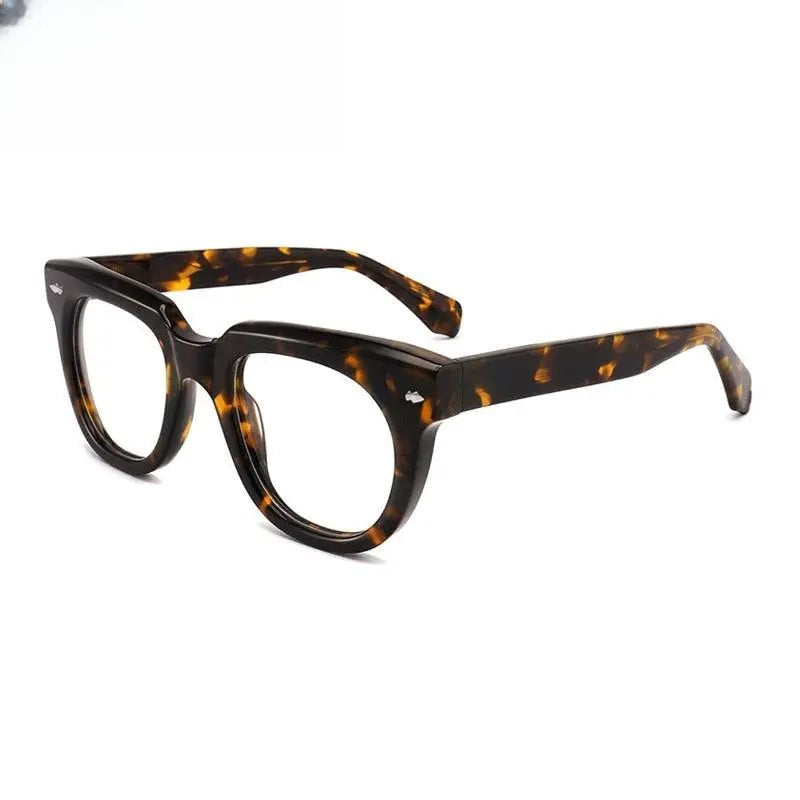 Unisex Square Full Rim Acetate Prescription Glasses Gxyj774 — view 9 | Rx Spectacle