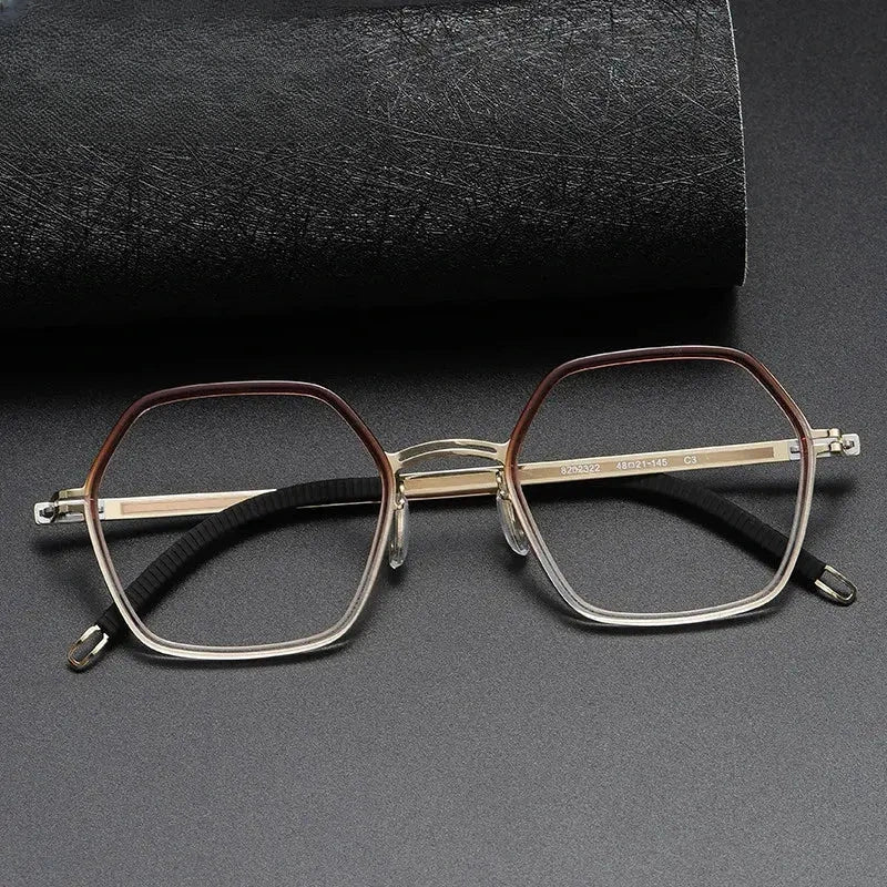 Women's Full Rim Titanium Prescription Glasses 820222 — view 1 | Rx Spectacle