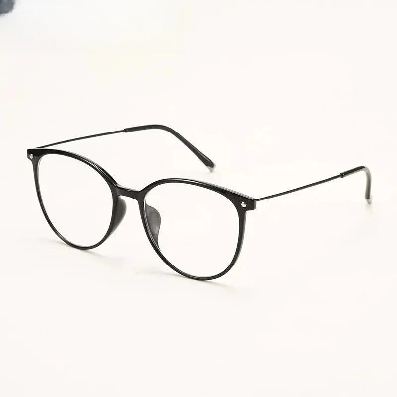 Unisex Round Full Rim Titanium Prescription Glasses 312155 — view 4 | Rx Spectacle