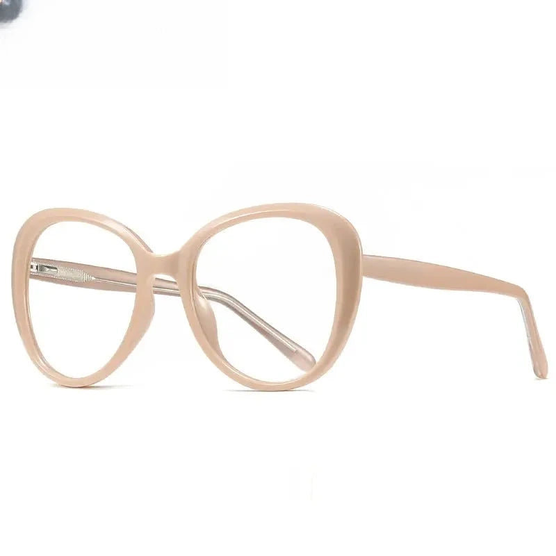 Women's Cat Eye Full Rim Acetate Prescription Glasses 420131 — view 4 | Rx Spectacle