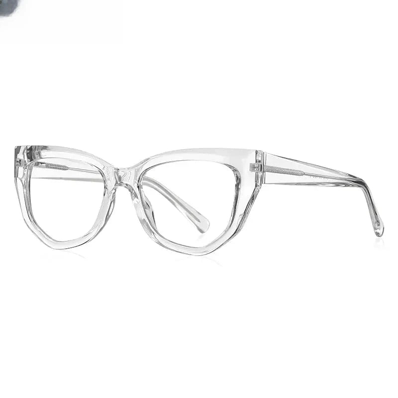Women's Cat Eye Full Rim TR90 Reading Glasses 2156 — view 8 | Rx Spectacle