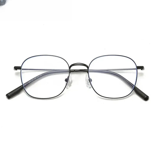 Women's Oval Full Rim Alloy Prescription Glasses 70168 — view 1 | Rx Spectacle