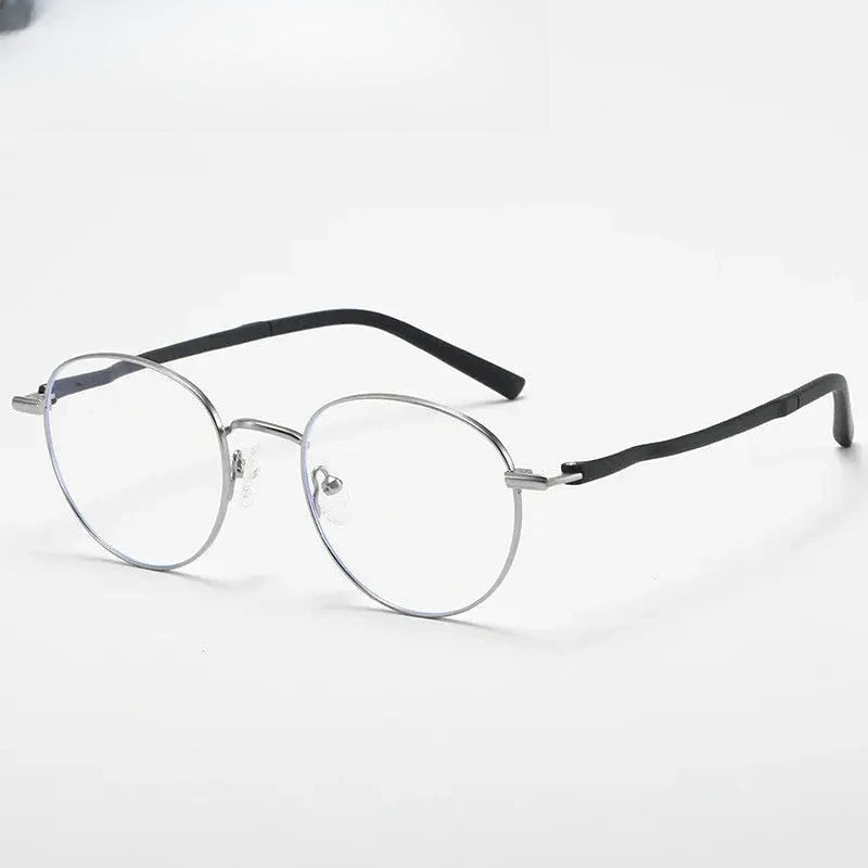 Women's Round Full Rim TR90 Prescription Glasses 10087 — view 4 | Rx Spectacle