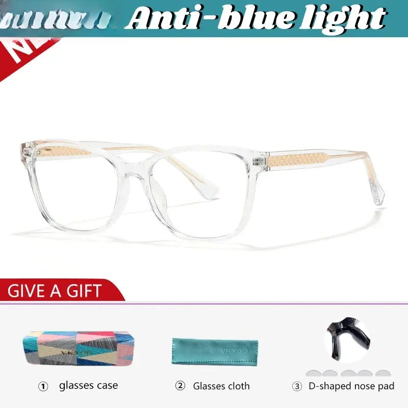 Women's Cat Eye Full Rim TR90 Reading Glasses 727022 — view 3 | Rx Spectacle