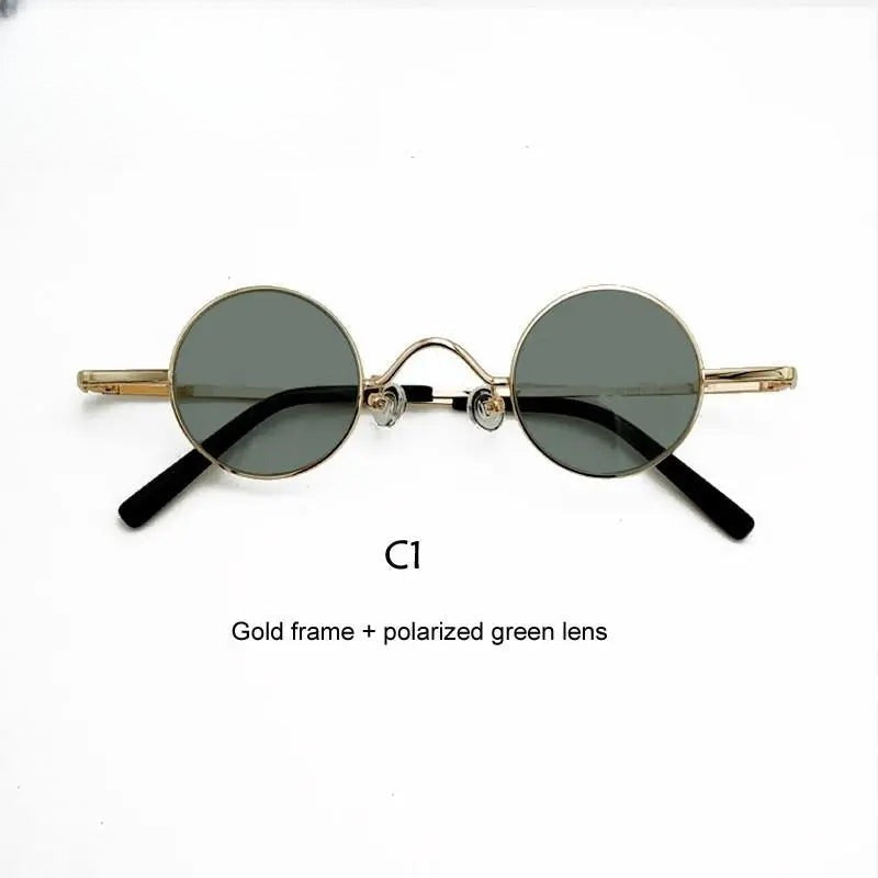 Unisex Round Full Rim Acetate Prescription Glasses Y050 — view 21 | Rx Spectacle