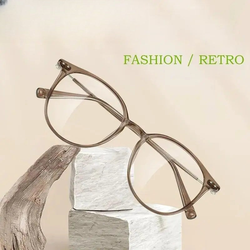 Unisex Square Full Rim TR90 Prescription Glasses 01252 — view 1 | Rx Spectacle
