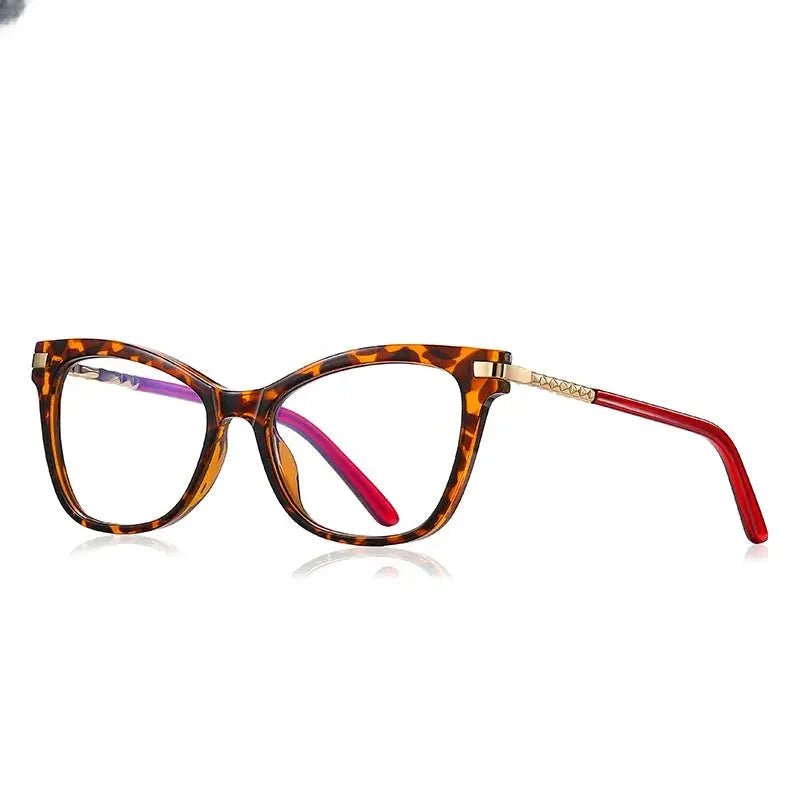 Women's Square Full Rim TR90 Reading Glasses 2108 — view 9 | Rx Spectacle