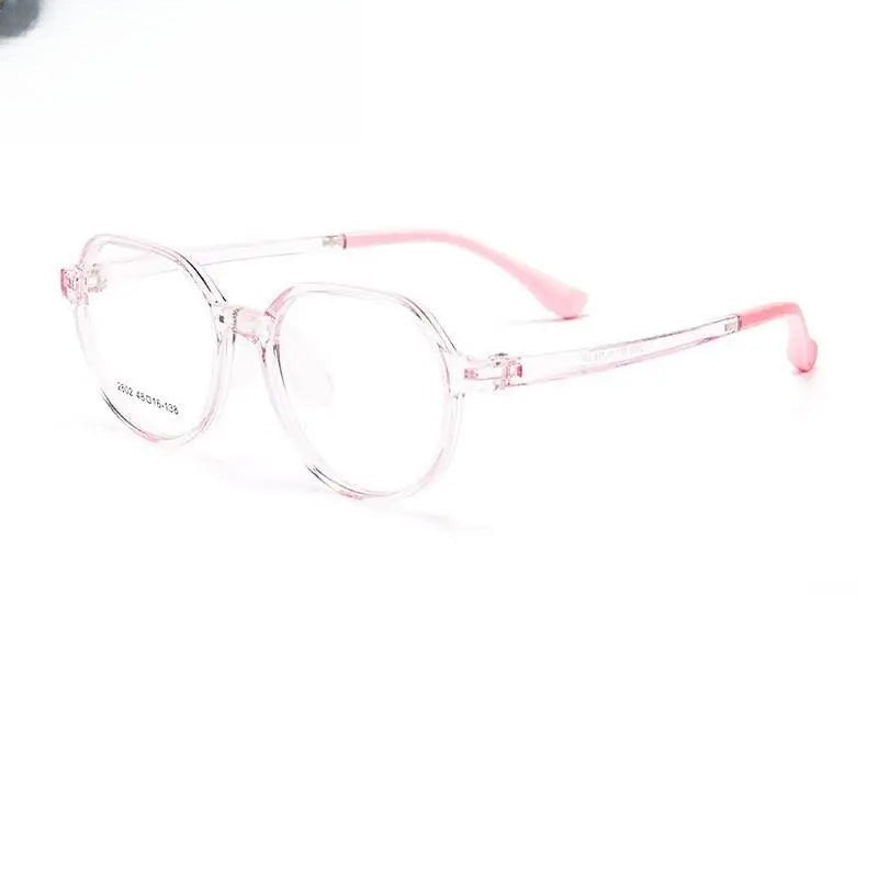 Unisex Round Full Rim Titanium Prescription Glasses 2602 — view 4 | Rx Spectacle