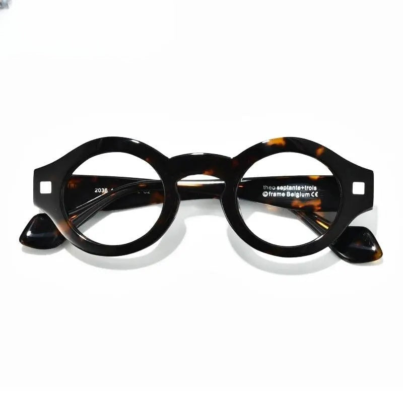 Unisex Irregular Full Rim Acetate Prescription Glasses Gxyj1007 — view 5 | Rx Spectacle