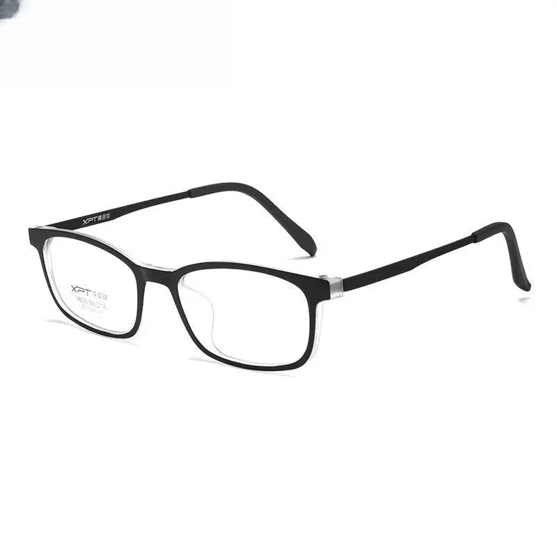 Women's Square Full Rim Titanium Prescription Glasses 799833 — view 7 | Rx Spectacle