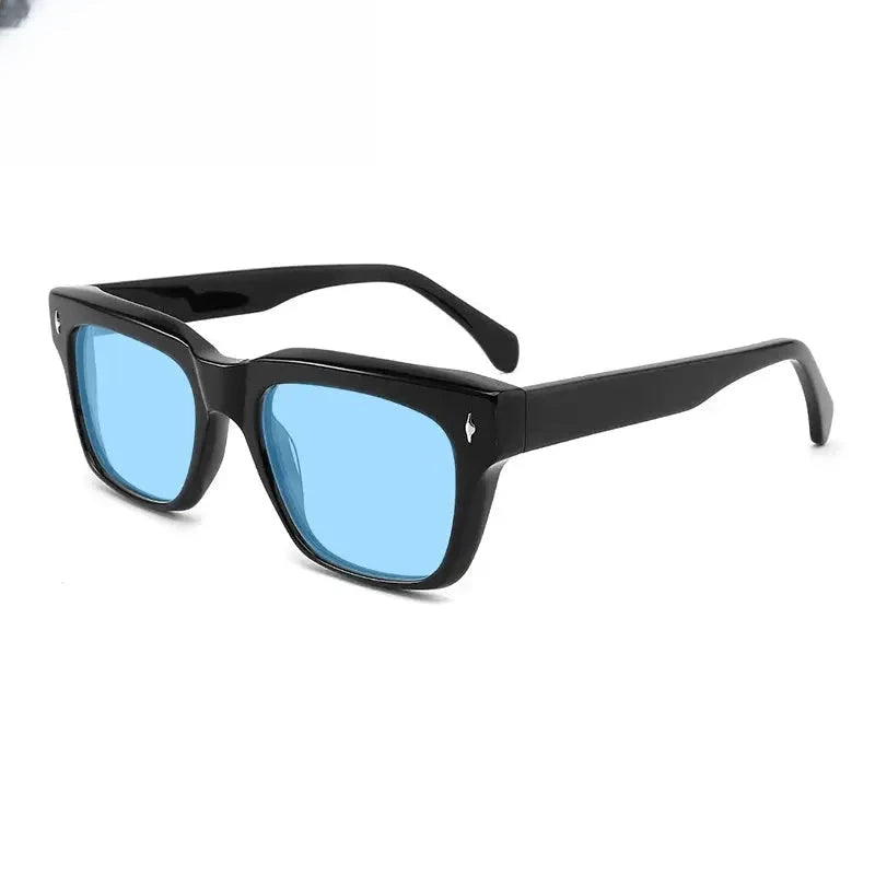 Unisex Square Full Rim Acetate Prescription Glasses Mo15 — view 26 | Rx Spectacle