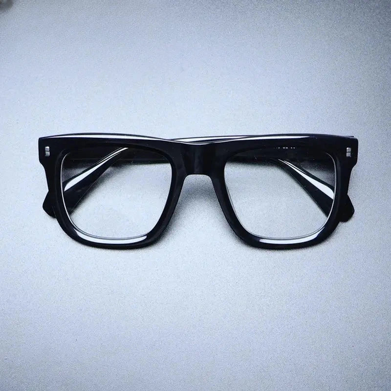 Unisex Square Full Rim Acetate Oversized Prescription Glasses Gxyj1230 — view 1 | Rx Spectacle
