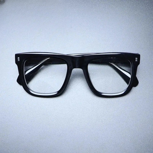 Unisex Square Full Rim Acetate Oversized Prescription Glasses Gxyj1230 — view 1 | Rx Spectacle