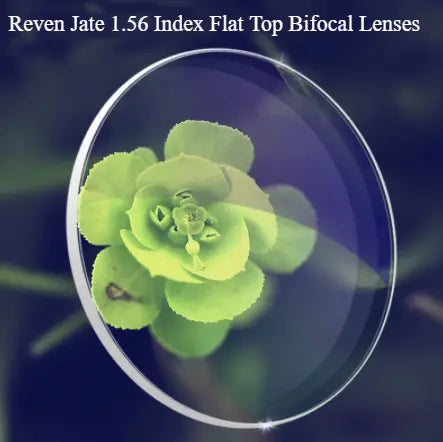 1.56 Index Flat Top Bifocal Clear Lens — view 3 | Rx Spectacle