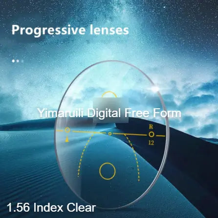 Aspheric Free Form Progressive Clear Lenses — view 2 | Rx Spectacle
